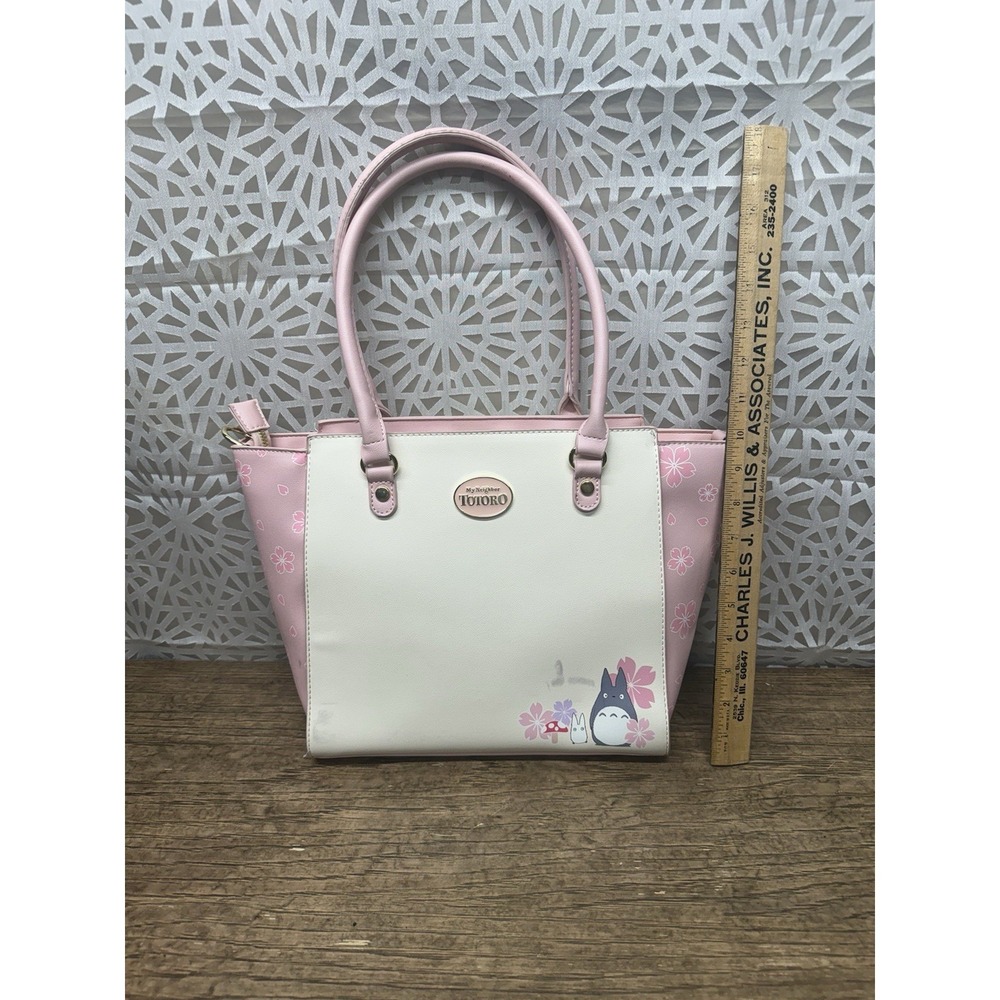 Studio Ghibli "My Neighbor Totoro" Sakura Cherry‎ Blossom Satchel Purse - Picture 9 of 14